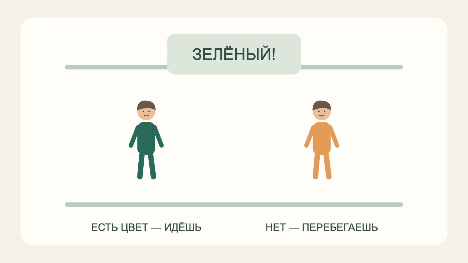 Игра «Светофор»: назван зелёный цвет